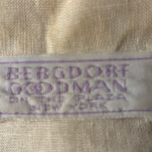 Bergdorf Goodman white Short Sleeve Button-Up Shirt - Picture 3 of 8